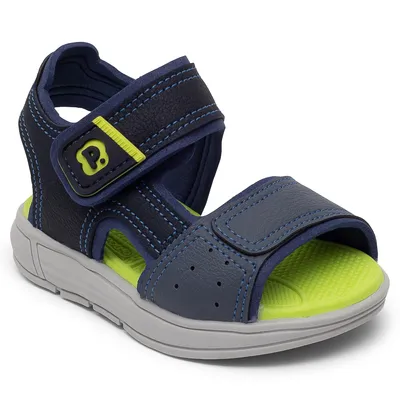 Sandália Infantil Pimpolho Com Velcros